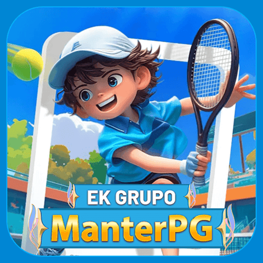 Imagem promocional da MANTERPG mostrando a plataforma e suas vantagens